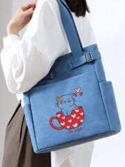 Order Your Intimate Gift: Funny Cat Tote Now!