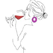 Embroidered Morden Women in Wine 02