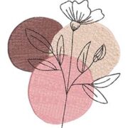 Modern Artistic Abstract Boho Floral 01