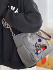 Capture the Spirit of Bauhaus Shop Our Unique Art Pieces Embroidered bag