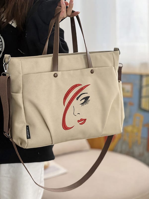 Elevate Every Outfit Shop the Elegance Embroidered Fusion Tote