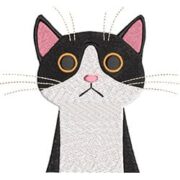 Flower Smile Kitty Cat 02