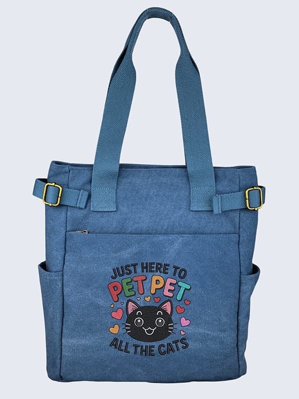 Show Off Your Style with This Charming Cat Tote!