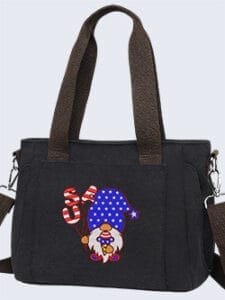 Your New Favorite Embroidered Bag for the 4th Gnome Style!