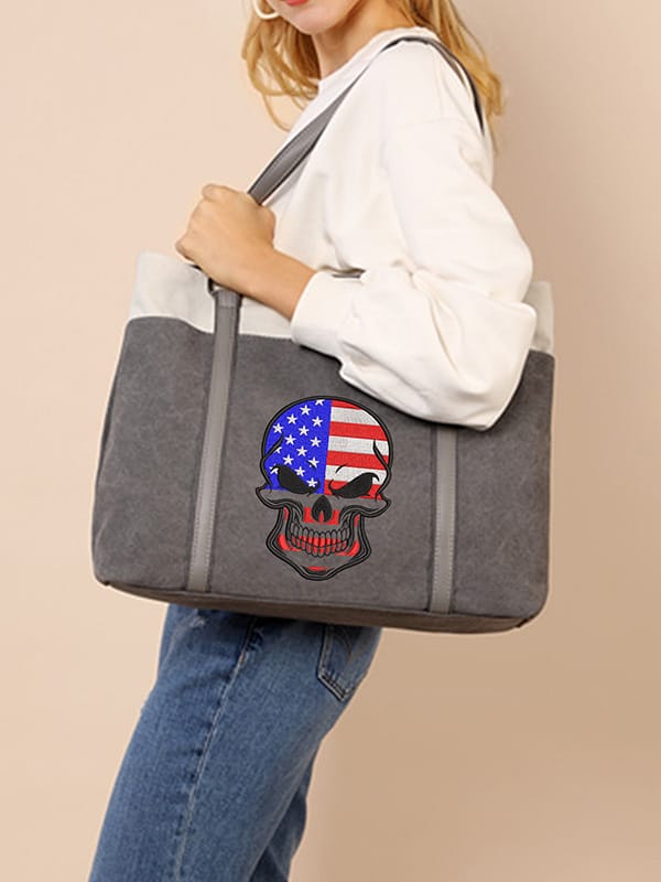 Wear Your Patriotism-Shop the Embroidered Bag mobile 02