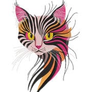 Cool Pop Art Cat Design 01