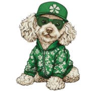 Puppy Lucky Shamrock Dog 004