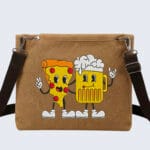 Retro Cartoon Mascot Embroidered Canvas Tote Bag (Copy)